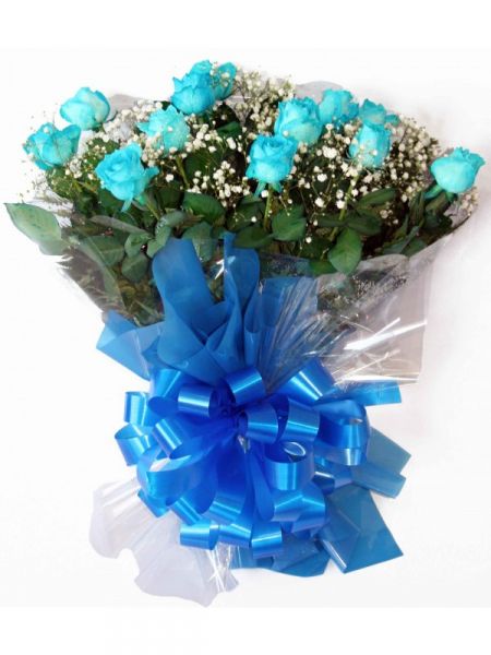 Buque de Rosas Azul